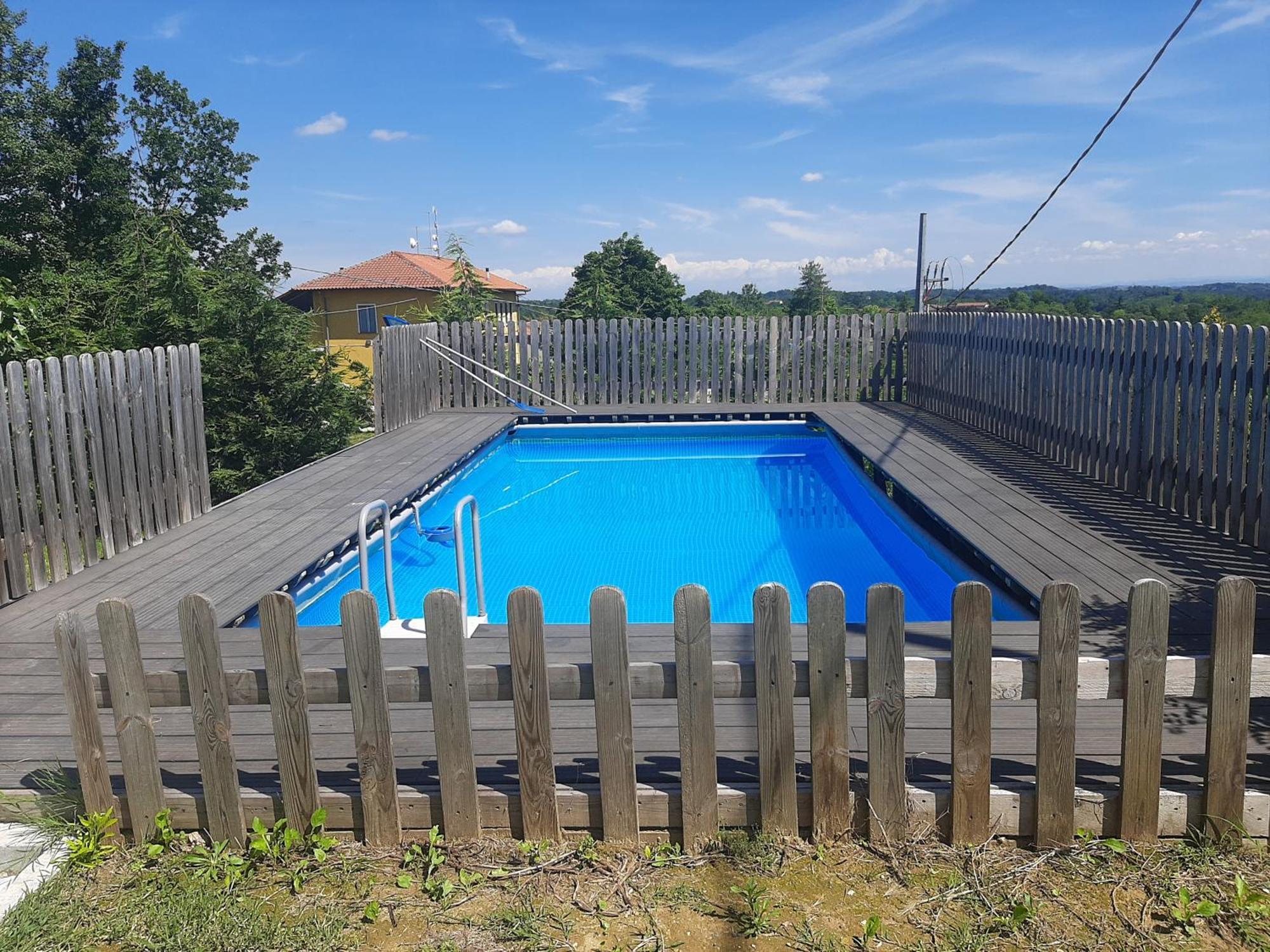 Cascina Teresina Monferrato Piscina Villa Cortazzone Luaran gambar